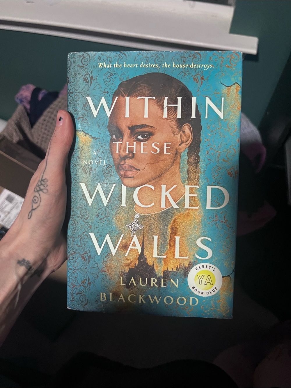 Within These Wicked Walls - Teal Hardcover